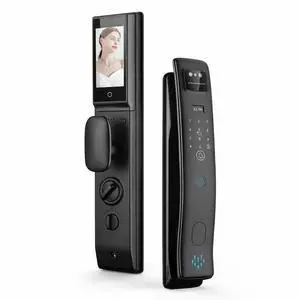WiFi Smart Lock with Camera Video Doorbell, 8-in-1 Keyless Deadbolt | Digital Lock for Front Door, Fingerprint Lock with Keypad, Voice & Remote Control, Palm Vein & Face Recognition Access WiFi Smart Lock with Camera Video Doorbell, 8-in-1 Keyless Deadbolt | Digital Lock for Front Door, Fingerprint Lock with Keypad, Voice & Remote Control, Palm Vein & Face Recognition Access