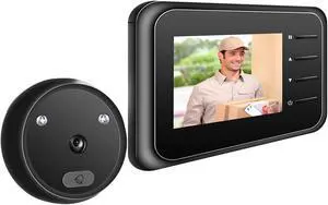 2.4 Inch LCD Screen Digital Video Doorbell, 120 Degree Eye Electronic Peephole Doorbell, Monitor Door Viewer Peephole Camera with Night Vision/Photo/Wide Viewing Angle/Battery Powered/TF Card 2.4 Inch LCD Screen Digital Video Doorbell, 120 Degree Eye Electronic Peephole Doorbell, Monitor Door Viewer Peephole Camera with Night Vision/Photo/Wide Viewing Angle/Battery Powered/TF Card