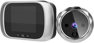 2.8inch LCD Digital Door Viewer Peephole Door Camera Video Doorbell Kit Digital Door Monitoring with Night Vision/Photo Shooting/Built-in Memory/Wide Viewing Angle 2.8inch LCD Digital Door Viewer Peephole Door Camera Video Doorbell Kit Digital Door Monitoring with Night Vision/Photo Shooting/Built-in Memory/Wide Viewing Angle