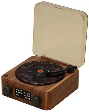 Waves Vinyl Bluetooth Speaker, Vinyl Record Player Style with Ocean Sound White Noise, Retro Bluetooth with Ambient Light and Timer, Mini Record Player Cute Speaker,Grenn Vintage color Waves Vinyl Bluetooth Speaker, Vinyl Record Player Style with Ocean Sound White Noise, Retro Bluetooth with Ambient Light and Timer, Mini Record Player Cute Speaker,Grenn Vintage color