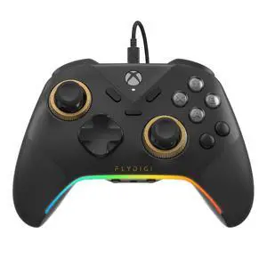 FLYDIGI VADER 5S Wired Controller for XBOX Series X|S, XBOX One, Windows | FORCEFLEX Adjustable Tension Structure, Hall Effect NO DRIFT, FORCESWITCH Triggers, 6 Remappable Buttons, 3.5mm Audio Jack FLYDIGI VADER 5S Wired Controller for XBOX Series X|S, XBOX One, Windows | FORCEFLEX Adjustable Tension Structure, Hall Effect NO DRIFT, FORCESWITCH Triggers, 6 Remappable Buttons, 3.5mm Audio Jack