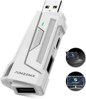 AX200 Keyboard & Mouse Adapter for PC, Nintendo Switch, Aim Assist | Compatible with Nintendo Switch 2, Supports COD, Apex Legends and more. AX200 Keyboard & Mouse Adapter for PC, Nintendo Switch, Aim Assist | Compatible with Nintendo Switch 2, Supports COD, Apex Legends and more.