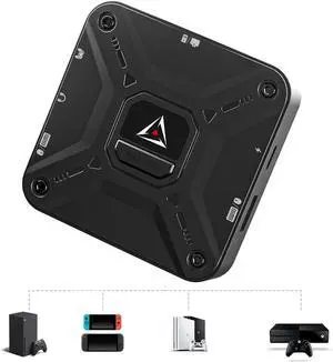 Keyboard Mouse Adapter for Xbox Series X/S, Xbox One & X360 | Console FPS Gaming Converter, Mobile App Setup, Custom Key Mapping, Plug and Play Keyboard Mouse Adapter for Xbox Series X/S, Xbox One & X360 | Console FPS Gaming Converter, Mobile App Setup, Custom Key Mapping, Plug and Play
