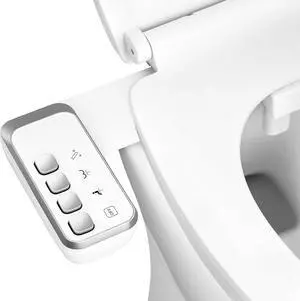 Bidet Attachment for Toilet,Independent Adjustable Water Pressure | Daxsysy Bidet For Toilet,Self Cleaning Non-Electric Bidet Toilet Seat Attachment,Fresh Water Bidet Toilet Seat, White Bidet Attachment for Toilet,Independent Adjustable Water Pressure | Daxsysy Bidet For Toilet,Self Cleaning Non-Electric Bidet Toilet Seat Attachment,Fresh Water Bidet Toilet Seat, White