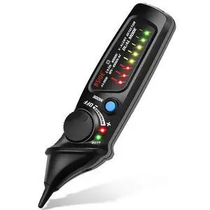 BSIDE AVD06 Non-Contact Voltage Detector Electric Power Socket Outlet AC Voltage Tester Pen 12-1000V Auto/Manual Mode Adjustable Sensitivity NCV Live Wire Check with Color LED Indicator and Flashlight BSIDE AVD06 Non-Contact Voltage Detector Electric Power Socket Outlet AC Voltage Tester Pen 12-1000V Auto/Manual Mode Adjustable Sensitivity NCV Live Wire Check with Color LED Indicator and Flashlight