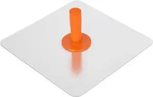 Drywall Hawk - 12 inch Aluminum Plaster Hawk Mortar Board Holder With Ergonomics Handle Smooth Edges Round Corners Design, Professional Stucco Plaster Tool (Orange) Drywall Hawk - 12 inch Aluminum Plaster Hawk Mortar Board Holder With Ergonomics Handle Smooth Edges Round Corners Design, Professional Stucco Plaster Tool (Orange)