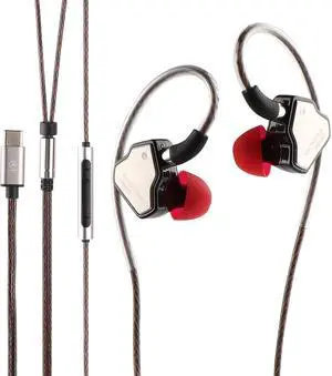 7Hz Salnotes Zero HiFi 10mm Dynamic Driver in-Ear Earphone IEM,with Metal Composite Diaphragm, Stainless Steel Faceplate, Detachable 2Pin OFC Cable, Black, Type-C with Mic 7Hz Salnotes Zero HiFi 10mm Dynamic Driver in-Ear Earphone IEM,with Metal Composite Diaphragm, Stainless Steel Faceplate, Detachable 2Pin OFC Cable, Black, Type-C with Mic