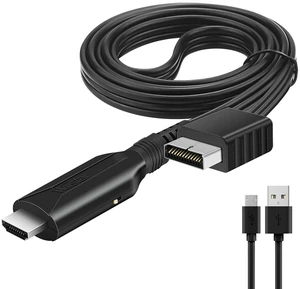 HDMI Cable for PlayStation 2 & PlayStation 1 Console (PS2 & PS1), PS1/PS2 to HDMI Adapter with True RGB Signal Output PlayStation 1 Adapter Sony PS2 HDMI Converter HDMI Cable for PlayStation 2 & PlayStation 1 Console (PS2 & PS1), PS1/PS2 to HDMI Adapter with True RGB Signal Output PlayStation 1 Adapter Sony PS2 HDMI Converter