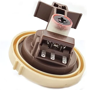 DC96-01703B Water Level Pressure Switch Assembly Sensor Pressure, Push Button, Automatic, Brown DC96-01703B Water Level Pressure Switch Assembly Sensor Pressure, Push Button, Automatic, Brown