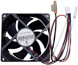 W11087438 W11087438 Refrigerator Evaporator Fan Motor Compatible with Whirlpool Kitchen Aid Maytag Replaces W10799016 W10727641 4534150 W11087438 W11087438 Refrigerator Evaporator Fan Motor Compatible with Whirlpool Kitchen Aid Maytag Replaces W10799016 W10727641 4534150