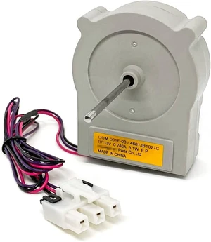 4681JB1027C Evaporator Fan Motor for LG Kenmore Refrigerator DC13V 3.1W,Replaces 4681JK1004E 4681JB1027V EAU60694512 EAP3523323 PS3523323 AP4507961, Freezing Fan Motor, Replacement Parts