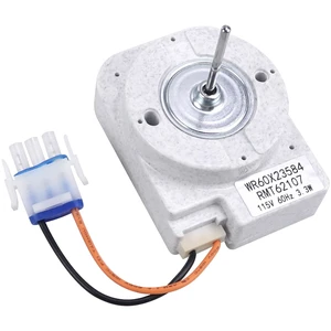 WR60X23584 WR60X31522 Refrigerator Evaporator Fan Motor,Compatible with G-E Hot-Point Refrigerators, Replaces WR60X28783, WR60X10046, WR60X10045, WR60X10141, WR60X10346, PS10063450