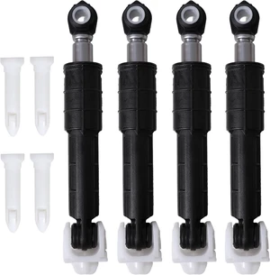 WH01X20826 Washer Shock Absorber Kit Fit for G.E Washer Damper Shock Replaces WH01X10343 AP4265856 WH01X10385 WH01X10425 AH1482318 EA1482318 WH01X10260 PS1482318 - with 4 Shocks and 4 Pins WH01X20826 Washer Shock Absorber Kit Fit for G.E Washer Damper Shock Replaces WH01X10343 AP4265856 WH01X10385 WH01X10425 AH1482318 EA1482318 WH01X10260 PS1482318 - with 4 Shocks and 4 Pins