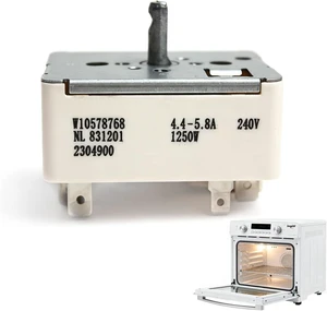W10578768 W10911303 Upgraded Oven Range Infinite Switch Compatible with Whirlpool Maytag KitchenAid Jenn-Air Amana Magic Chef Admiral Norge Roper Replacement AP6034525 4461083 PS11769788 W10578768 W10911303 Upgraded Oven Range Infinite Switch Compatible with Whirlpool Maytag KitchenAid Jenn-Air Amana Magic Chef Admiral Norge Roper Replacement AP6034525 4461083 PS11769788