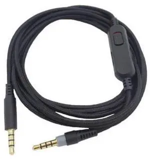 3.5mm Male To Male AUX Adapter 2M Audio Cable Cord For HyperX Cloud Mix Cloud Alpha Headphone Volume Control Gaming Headset Line 3.5mm Male To Male AUX Adapter 2M Audio Cable Cord For HyperX Cloud Mix Cloud Alpha Headphone Volume Control Gaming Headset Line