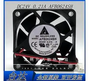 delta AFB0624SH DC24V 0.21a 6025 ultra silent 6cm frequency converter cooling fan delta AFB0624SH DC24V 0.21a 6025 ultra silent 6cm frequency converter cooling fan