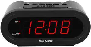 AccuSet Automatic Smart Alarm Clock Self-Setting Digital Clock, Auto Time & DST Adjustment, Easy-Read Red LED Display, Battery Backup, Simple Plug-and-Play Clock for Seniors & Bedrooms AccuSet Automatic Smart Alarm Clock Self-Setting Digital Clock, Auto Time & DST Adjustment, Easy-Read Red LED Display, Battery Backup, Simple Plug-and-Play Clock for Seniors & Bedrooms