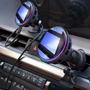 2026 Upgraded TEC & Fan Cooling Magnetic Wireless Car Charger, For 15W Magsafe Car Mount Charger, Air Vent Dashboard Fast Charging Car Phone Holder for iPhone 17/16/15/14/13/12, Samsung Pixel 2026 Upgraded TEC & Fan Cooling Magnetic Wireless Car Charger, For 15W Magsafe Car Mount Charger, Air Vent Dashboard Fast Charging Car Phone Holder for iPhone 17/16/15/14/13/12, Samsung Pixel