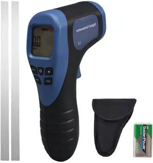Handheld Digital Laser Tachometer - Non-Contact RPM Meter, Measures 2.5-99,999 RPM, High Precision with LCD Display, Reflective Tape Included, Ideal for Motor Speed and Industrial Use Handheld Digital Laser Tachometer - Non-Contact RPM Meter, Measures 2.5-99,999 RPM, High Precision with LCD Display, Reflective Tape Included, Ideal for Motor Speed and Industrial Use