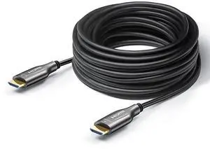 Fiber Optic HDMI Cable 100 Feet, HDMI 2.0, 18Gbps, Supports 4K@ 60Hz, 4:4:4/4:2:2/4:2:0, HDR10, Dolby Vision, HDCP2.2, ARC,3D,Slim and Flexible Fiber Optic HDMI Cable 100 Feet, HDMI 2.0, 18Gbps, Supports 4K@ 60Hz, 4:4:4/4:2:2/4:2:0, HDR10, Dolby Vision, HDCP2.2, ARC,3D,Slim and Flexible