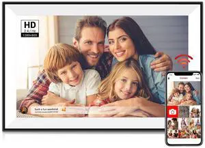 Frameo Digital Picture Frame 10.1 Inch Smart WiFi Digital Photo Frame, IPS Touch Screen, 32GB, Electronic Slideshow, Load from Phone App, Auto-Rotate, for Grandparents & Mothers Day Frameo Digital Picture Frame 10.1 Inch Smart WiFi Digital Photo Frame, IPS Touch Screen, 32GB, Electronic Slideshow, Load from Phone App, Auto-Rotate, for Grandparents & Mothers Day