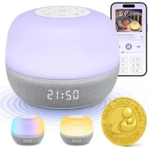 White Noise Sound Machine Baby, 34 Sounds, Sunrise Alarm Clock White Noise Sound Machine Baby, 34 Sounds, Sunrise Alarm Clock