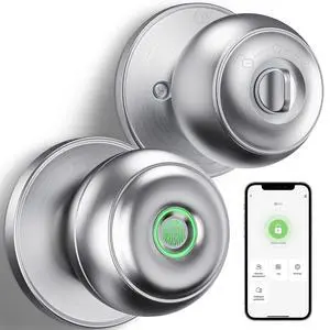 Smart Door Lock with Keypad, Smart Lock with App, Electronic Door Lock, Digital Door Knob for Bedroom, Office, Apartment Smart Door Lock with Keypad, Smart Lock with App, Electronic Door Lock, Digital Door Knob for Bedroom, Office, Apartment