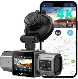 4K Dual Dash Cam, Built-in GPS WiFi, 2.5K+1080P Dash Cam Front Inside | Dash Camera with Infrared Night Vision, Parking Mode, Loop Recording, Support 256GB Max 4K Dual Dash Cam, Built-in GPS WiFi, 2.5K+1080P Dash Cam Front Inside | Dash Camera with Infrared Night Vision, Parking Mode, Loop Recording, Support 256GB Max