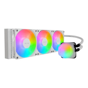 Cooler Master Elite Liquid 360 AIO Liquid CPU Cooler, ARGB White | AMD AM5/AM4 & Intel LGA1851/1700 Support Cooler, 360mm, Dual-Chamber Pump, 3x Low-Noise ARGB PWM Fans, Easy Installation Cooler Master Elite Liquid 360 AIO Liquid CPU Cooler, ARGB White | AMD AM5/AM4 & Intel LGA1851/1700 Support Cooler, 360mm, Dual-Chamber Pump, 3x Low-Noise ARGB PWM Fans, Easy Installation