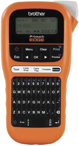 PTE110 Entry Level Industrial Handheld Labeling Tool Kit - Up to 12mm Labels, Orange PTE110 Entry Level Industrial Handheld Labeling Tool Kit - Up to 12mm Labels, Orange