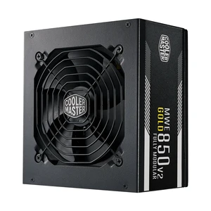Cooler Master MWE Gold 850 V2 Power Supply, Fully Modular | Certification Cybenetics Gold & Noise Standard +, 80 PLUS Gold, 850W, Semi-Fanless Low Noise, Fully Modular Cooler Master MWE Gold 850 V2 Power Supply, Fully Modular | Certification Cybenetics Gold & Noise Standard +, 80 PLUS Gold, 850W, Semi-Fanless Low Noise, Fully Modular