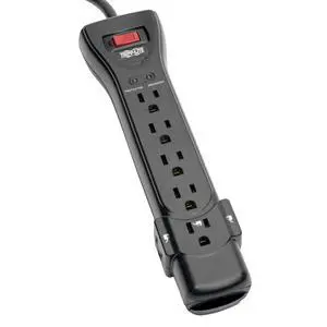 Eaton Series SUPER725B 7 Outlet Flat Plug Long Extension Cord Power Strip Surge Protector, 25ft Extension Cord with Multiple Outlets, 2160 Joules, Black, Home Office Dorm Room Essentials Eaton Series SUPER725B 7 Outlet Flat Plug Long Extension Cord Power Strip Surge Protector, 25ft Extension Cord with Multiple Outlets, 2160 Joules, Black, Home Office Dorm Room Essentials