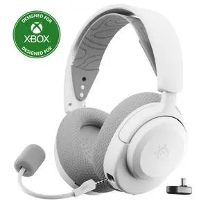 Arctis Nova 3X Wireless Multi-Platform Gaming Headset Mobile App Control 40 HR Battery Neodymium Magnetic Drivers 2.4GHz/Bluetooth Xbox, PS5, PC, Switch, Mobile White Arctis Nova 3X Wireless Multi-Platform Gaming Headset Mobile App Control 40 HR Battery Neodymium Magnetic Drivers 2.4GHz/Bluetooth Xbox, PS5, PC, Switch, Mobile White