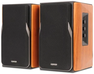 R1380T Powered Bookshelf Speakers, 42W RMS, Brown 2.0 Stereo Active Near Field Monitors, Studio Monitor Speaker R1380T Powered Bookshelf Speakers, 42W RMS, Brown 2.0 Stereo Active Near Field Monitors, Studio Monitor Speaker