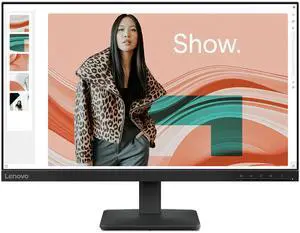 Lenovo L24-4e - Office Monitor - 23.8" FHD IPS Display - 100Hz Refresh Rate - 4 ms MPRT - 99% sRGB - Raven Black - Tilt Stand Lenovo L24-4e - Office Monitor - 23.8" FHD IPS Display - 100Hz Refresh Rate - 4 ms MPRT - 99% sRGB - Raven Black - Tilt Stand