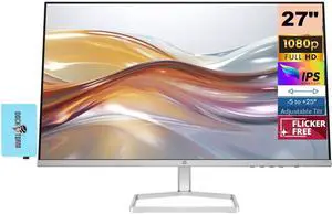 27 inch 1080P Computer Monitor Full HD Anti-Glare IPS Display | AMD FreeSync, 2 HDMI, 1 VGA, Highly Accurate Color, Low Blue Light, Eye Comfort, Cable Management, Tilt -5° to +25° 27 inch 1080P Computer Monitor Full HD Anti-Glare IPS Display | AMD FreeSync, 2 HDMI, 1 VGA, Highly Accurate Color, Low Blue Light, Eye Comfort, Cable Management, Tilt -5° to +25°