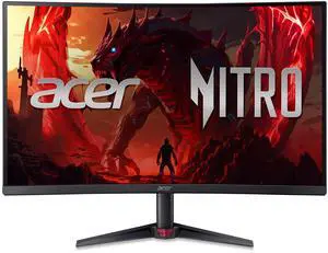 Nitro 31.5 Gaming Monitor | WQHD 2560 x 1440 | 1800R Curved | AMD FreeSync | Up to 180Hz Refresh Rate | Up to 0.5ms | sRGB 99% | 1 x Display Port 1.4 & 2 x HDMI 2.0 Ports | ED323QU P2bmiipx Nitro 31.5 Gaming Monitor | WQHD 2560 x 1440 | 1800R Curved | AMD FreeSync | Up to 180Hz Refresh Rate | Up to 0.5ms | sRGB 99% | 1 x Display Port 1.4 & 2 x HDMI 2.0 Ports | ED323QU P2bmiipx