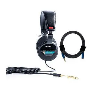 MDR7506 Folding Professional Closed Ear Headphones W/Nylon Braided Cable W/Nylon Braided Cable MDR7506 Folding Professional Closed Ear Headphones W/Nylon Braided Cable W/Nylon Braided Cable