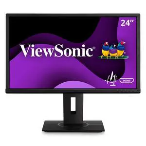 VG2440 24 Inch 1080p Monitor, VA Display for Smooth Home and Office Productivity, Advanced Ergonomics, HDMI, DisplayPort, VGA, and USB Inputs VG2440 24 Inch 1080p Monitor, VA Display for Smooth Home and Office Productivity, Advanced Ergonomics, HDMI, DisplayPort, VGA, and USB Inputs