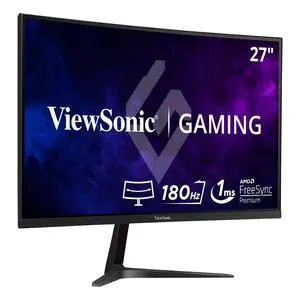 VX2718-2KPC-MHD 27 Inch 1440p Curved Gaming Monitor, 180Hz and 1ms for Smooth Gameplay, FreeSync Premium and Eye Care Technology for Comfortable Viewing, HDMI, and DisplayPort Inputs VX2718-2KPC-MHD 27 Inch 1440p Curved Gaming Monitor, 180Hz and 1ms for Smooth Gameplay, FreeSync Premium and Eye Care Technology for Comfortable Viewing, HDMI, and DisplayPort Inputs