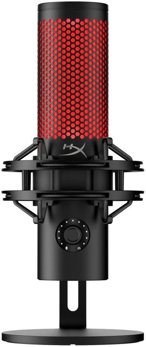 QuadCast 2 USB Microphone for Gaming, Streaming and Podcasting, with On-Board Controls, LED Lighting, Removable Shock Mount, PC, Mac, PS5, PS4, USB-C - Black QuadCast 2 USB Microphone for Gaming, Streaming and Podcasting, with On-Board Controls, LED Lighting, Removable Shock Mount, PC, Mac, PS5, PS4, USB-C - Black