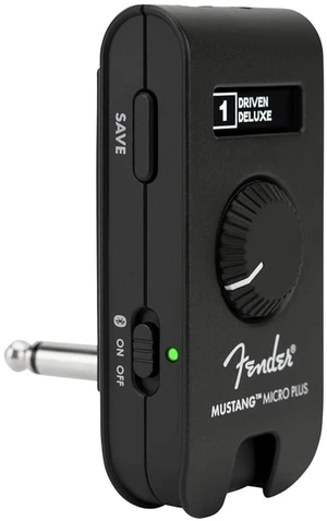 Mustang Micro Plus Headphone Amplifier, Bluetooth Audio Streaming and 50 Amp and Effects Models, with Mustang Micro Plus Headphone Amplifier, Bluetooth Audio Streaming and 50 Amp and Effects Models, with