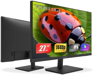 27 inch Monitor with 2K 2560 x 1440 IPS Panel 75hz | Computer Monitor 27 inch QHD with HDMI, DP and Wall Mountable | Eye Protection PC 1440p Monitor for Working and Gaming 27 inch Monitor with 2K 2560 x 1440 IPS Panel 75hz | Computer Monitor 27 inch QHD with HDMI, DP and Wall Mountable | Eye Protection PC 1440p Monitor for Working and Gaming