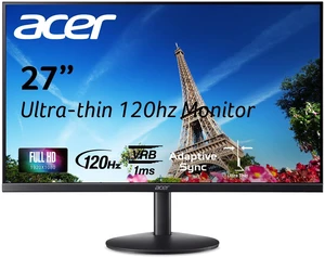 SB273 G0bi 27" IPS Full HD (1920 x 1080) Ultra-Thin Zero-Frame Gaming Office Monitor | Adaptive-Sync Support (FreeSync Compatible) | Up to 120Hz Refresh | 1ms (VRB) | Tilt | HDMI & VGA Ports SB273 G0bi 27" IPS Full HD (1920 x 1080) Ultra-Thin Zero-Frame Gaming Office Monitor | Adaptive-Sync Support (FreeSync Compatible) | Up to 120Hz Refresh | 1ms (VRB) | Tilt | HDMI & VGA Ports