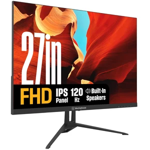 27 Inch Gaming Monitor, 120Hz, 1ms, IPS Computer Monitor, 1080P FHD, Built-in Speakers, Eye Care, Adpative Sync Support (FreeSync Compatible), HDR, VGA, HDMI & DisplayPort w/Gaming Mode 27 Inch Gaming Monitor, 120Hz, 1ms, IPS Computer Monitor, 1080P FHD, Built-in Speakers, Eye Care, Adpative Sync Support (FreeSync Compatible), HDR, VGA, HDMI & DisplayPort w/Gaming Mode
