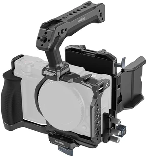 SmallRig HawkLock Handheld Power Cage Kit for Nikon ZR, V-Mount Battery Plate, Top Handle, Cable Clamp for HDMI, Built-in Quick Release for Arca, Compatible with DJI Stabilizers and Tripods- 6113 SmallRig HawkLock Handheld Power Cage Kit for Nikon ZR, V-Mount Battery Plate, Top Handle, Cable Clamp for HDMI, Built-in Quick Release for Arca, Compatible with DJI Stabilizers and Tripods- 6113
