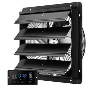 CAMMOO 18 Inch Exhaust Fan, 3500 CFM, with Temp Humidity and Speed Control CAMMOO 18 Inch Exhaust Fan, 3500 CFM, with Temp Humidity and Speed Control