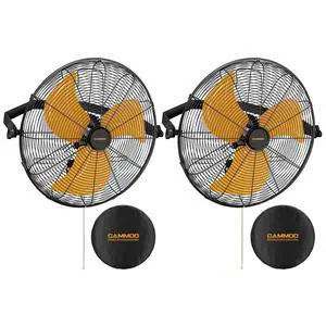 CAMMOO 18 Inch Wall Mount Fan with 600D Oxford Cover, IP44 Wall Fan CAMMOO 18 Inch Wall Mount Fan with 600D Oxford Cover, IP44 Wall Fan