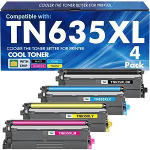 TN635XL TN635 Toner Cartridge Set for Brother MFC-L8930CDW MFC-L8730CDW Ink TN635XL TN635 Toner Cartridge Set for Brother MFC-L8930CDW MFC-L8730CDW Ink