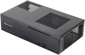 Silverstone SST-ML05B - Milo Slim HTPC Silent Mini-ITX Computer Case, Black Silverstone SST-ML05B - Milo Slim HTPC Silent Mini-ITX Computer Case, Black